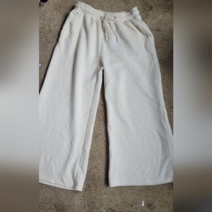See and Be Seen cream white pants